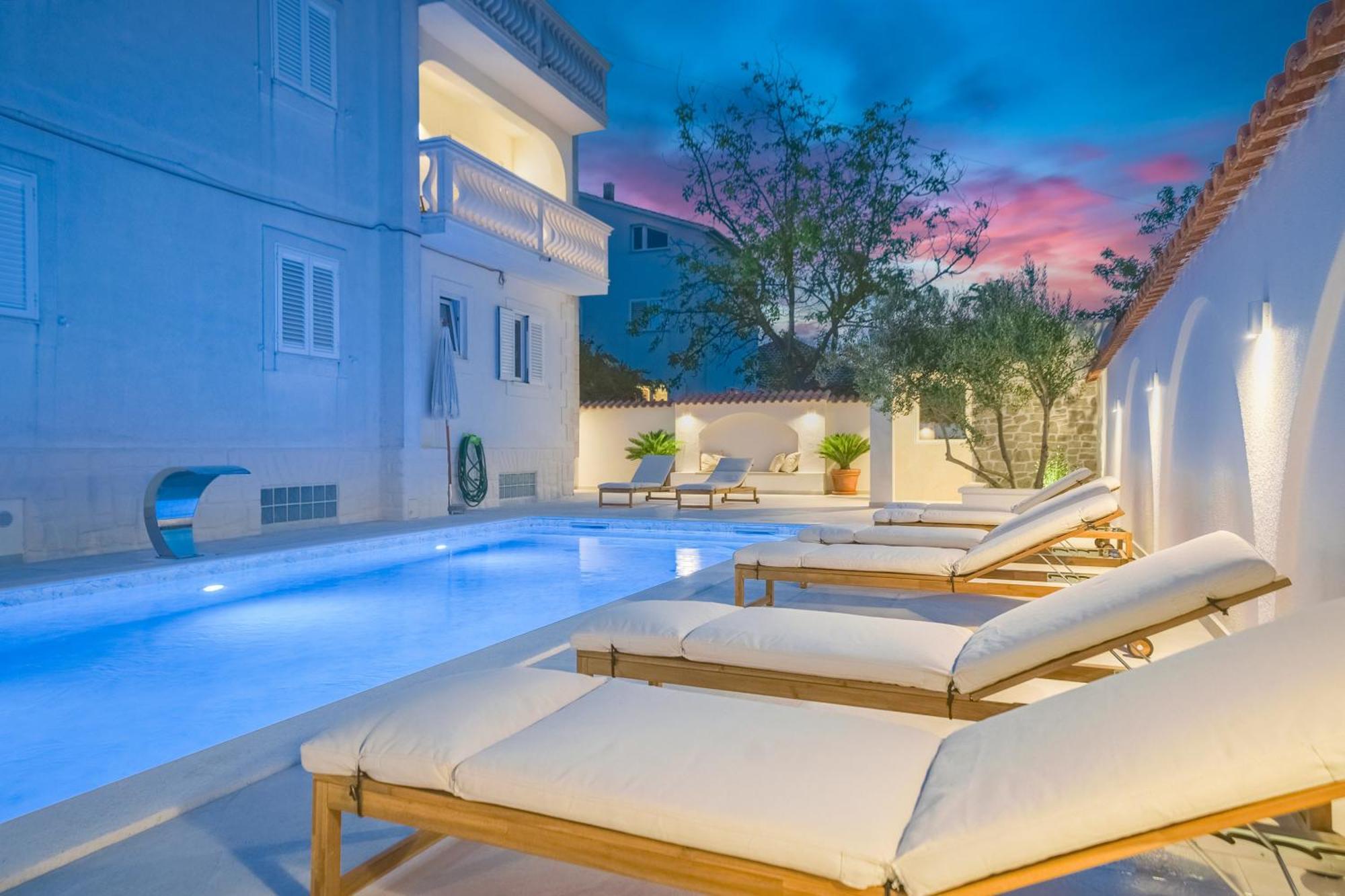 Villa Bianca Vodice Exterior foto