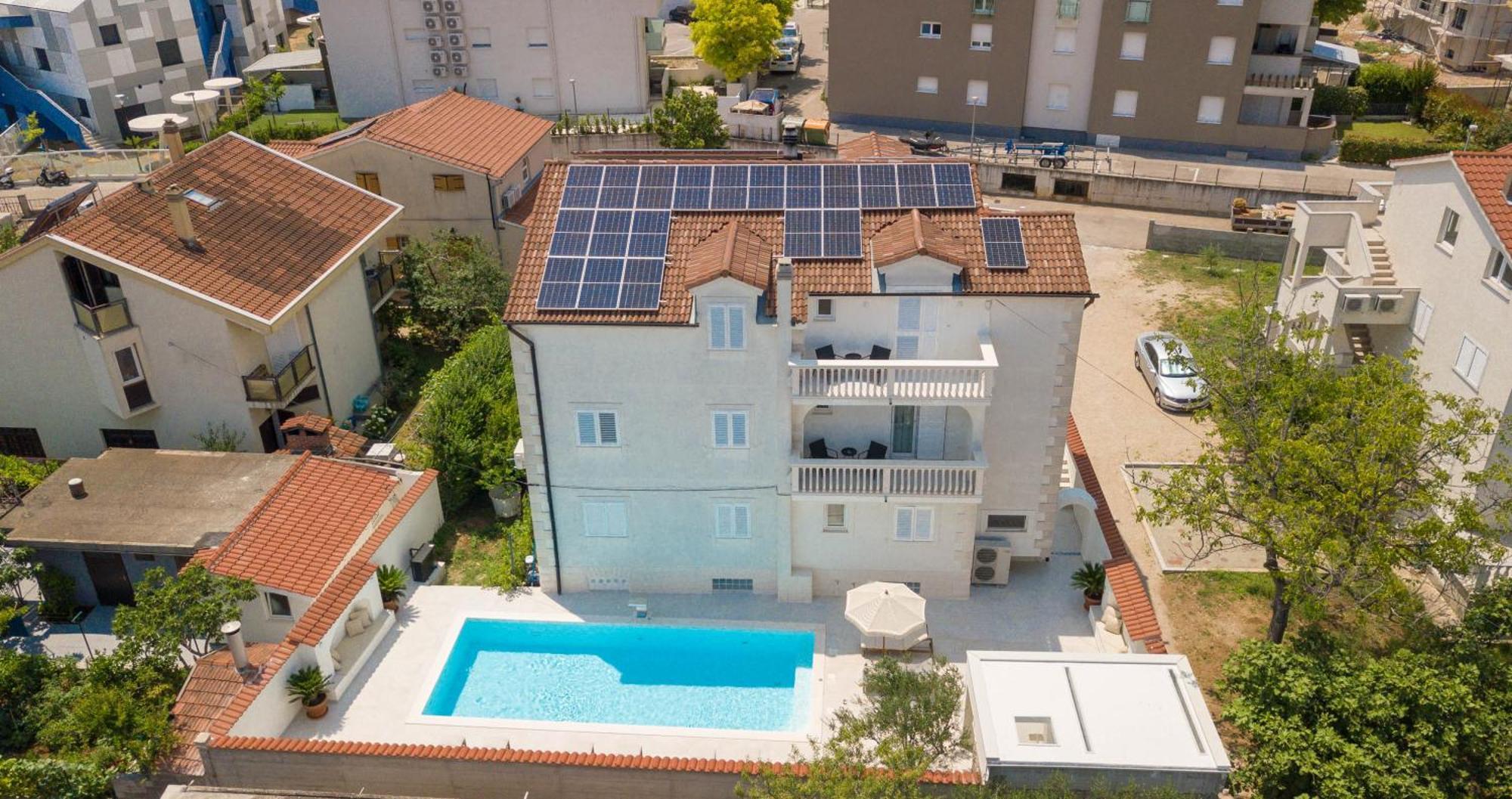 Villa Bianca Vodice Exterior foto